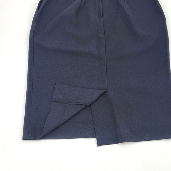 Lady Edwards Casualwear Skirt Size 4 Womens Black 9799-10 Workwear - Picture 5 of 9